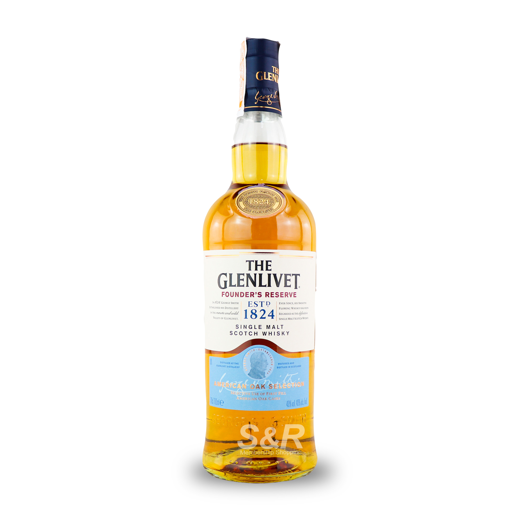 The Glenlivet Founder's Reserve Single Malt Scotch Whisky 700mL The Glenlivet Founder's Reserve Single Malt Scotch Whisky 700mL